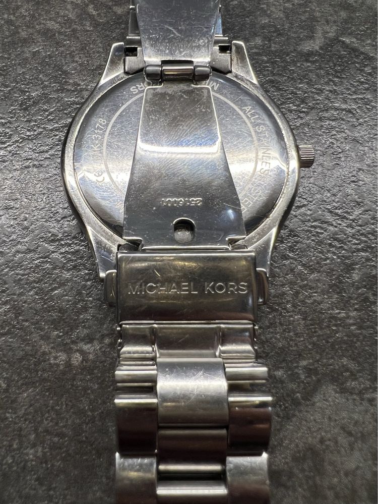 zegarek damski Michael Kors Slim Runway srebrny bransoleta MK3178 41