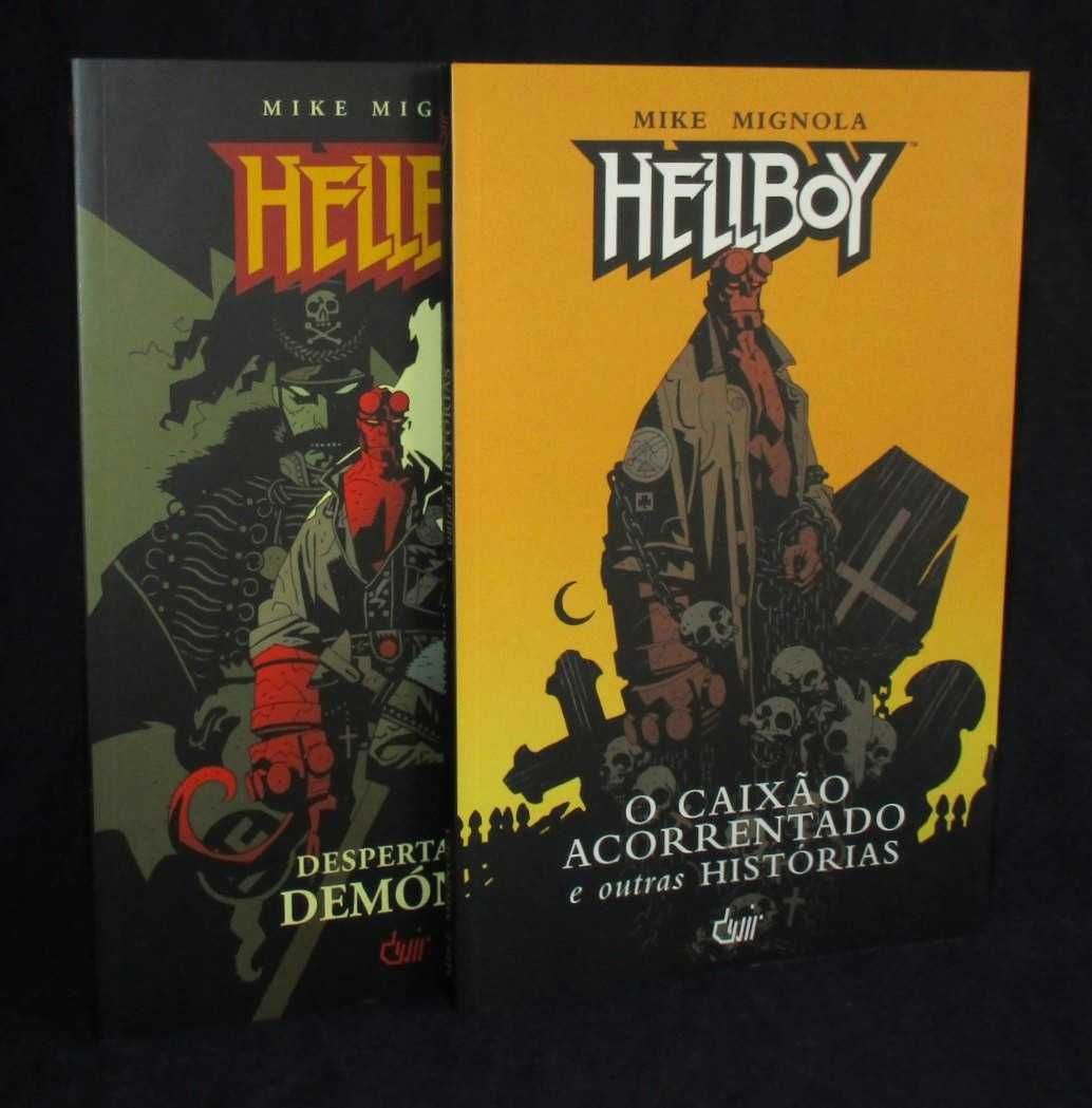 Livro BD HellBoy Despertar o Demónio Mike Mignola