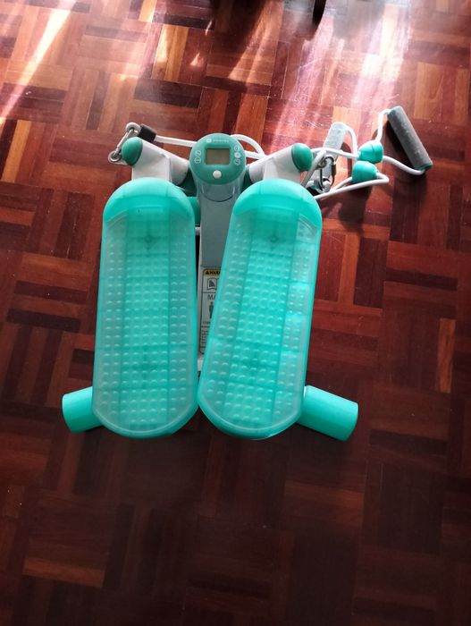 Mini stepper com elásticos