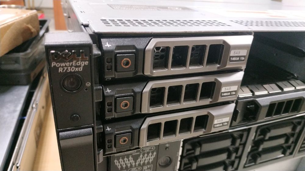 Сервер Dell R730 LFF E5-2680 v3 128Gb DDR4 2x 750w