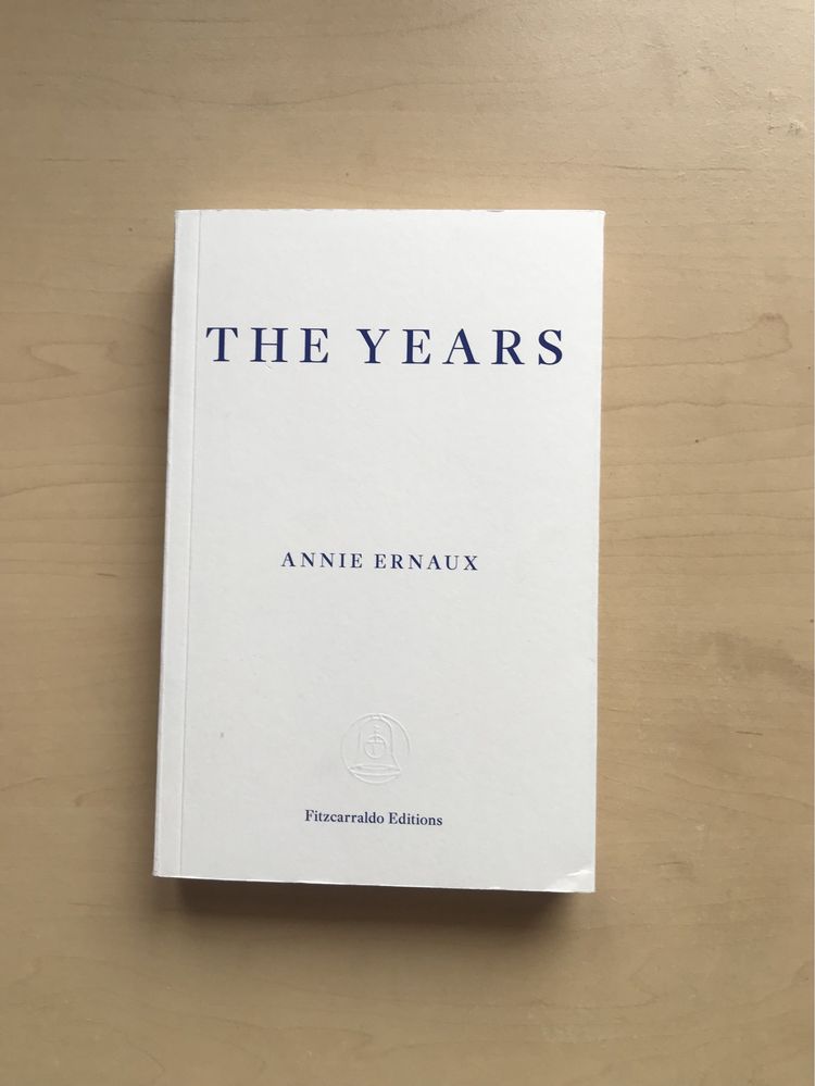 The years, Annie Ernaux