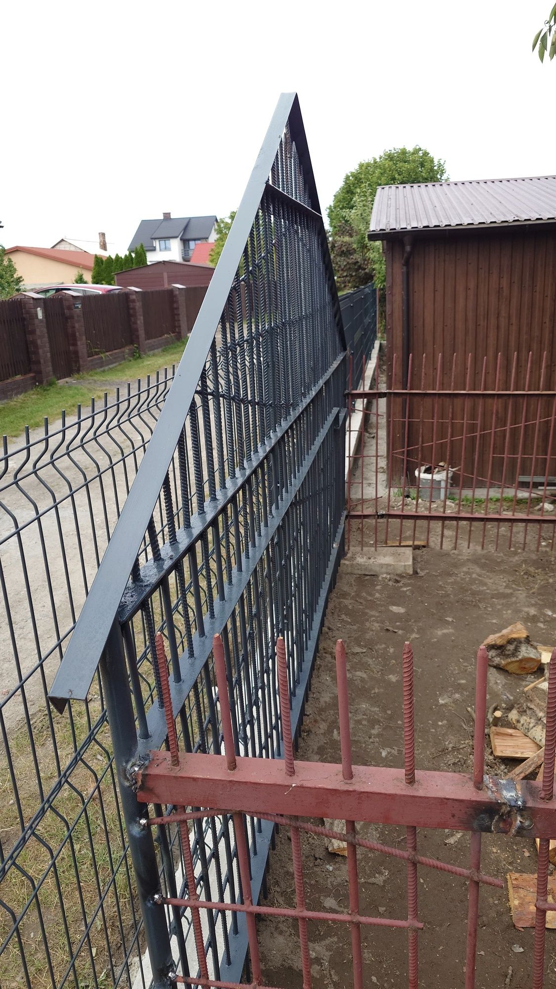 Kojec drewutnia zagroda do ukończenia Łuków