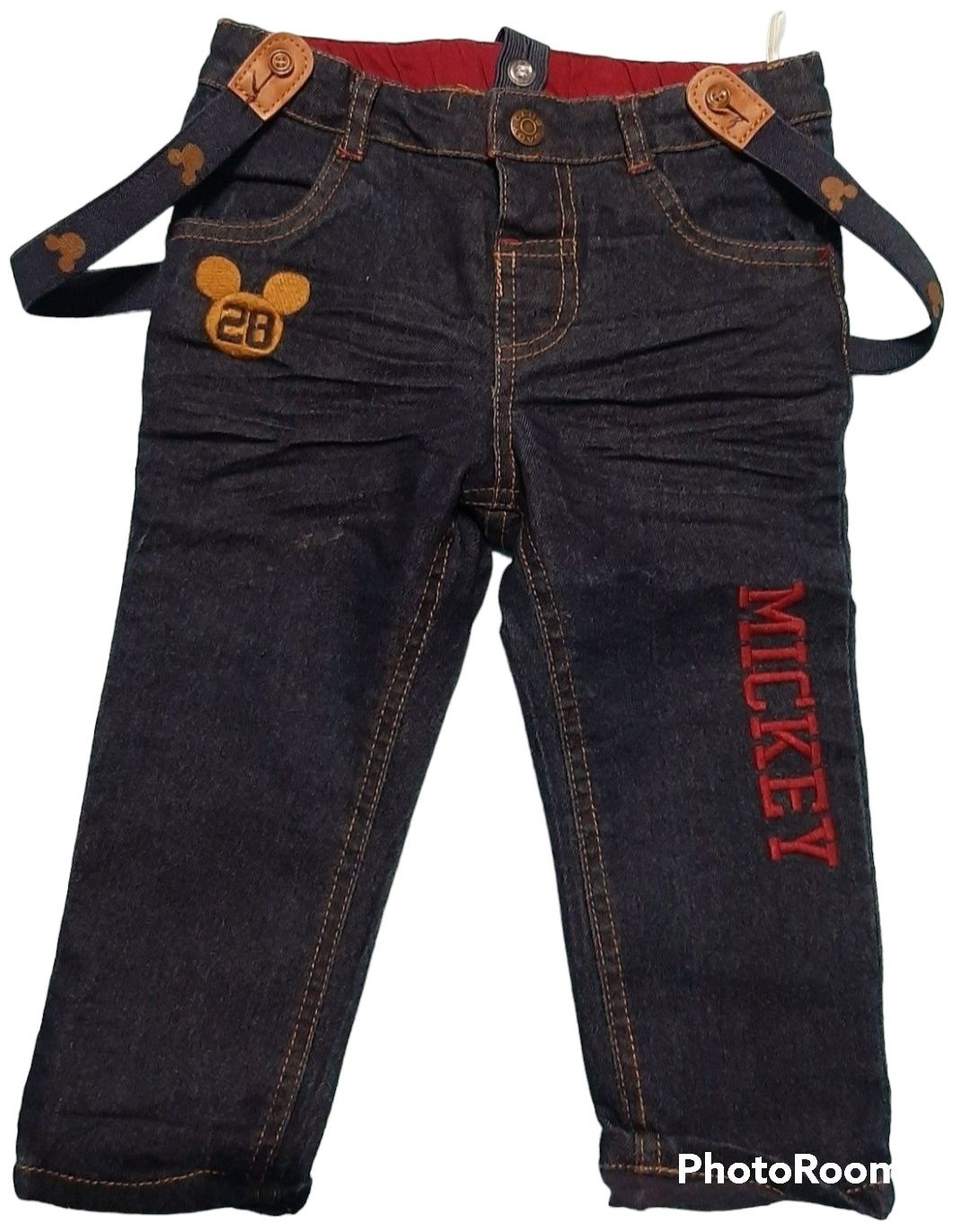 C&A jeansy chłopięce rozmiar 80 Mickey