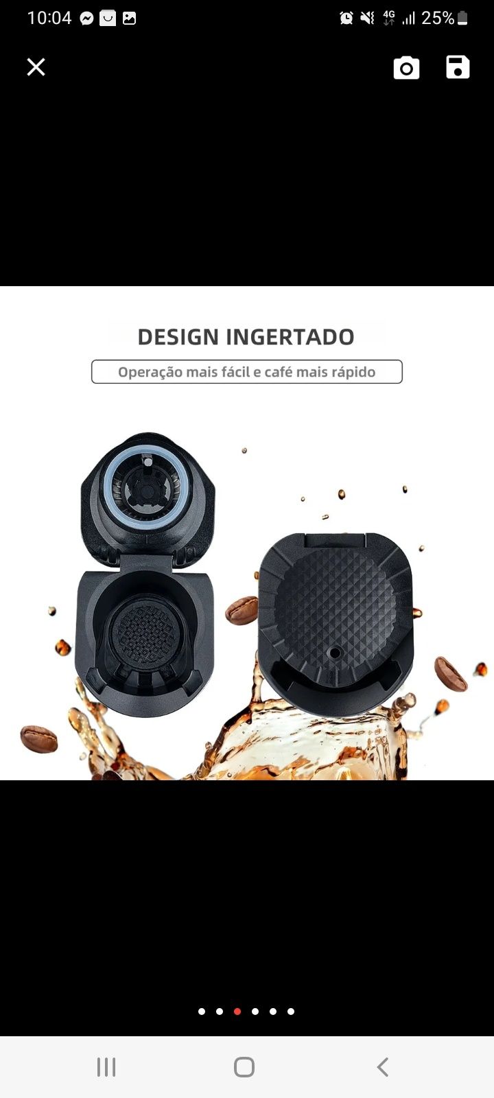 Adaptador para maquina Dolce Gusto