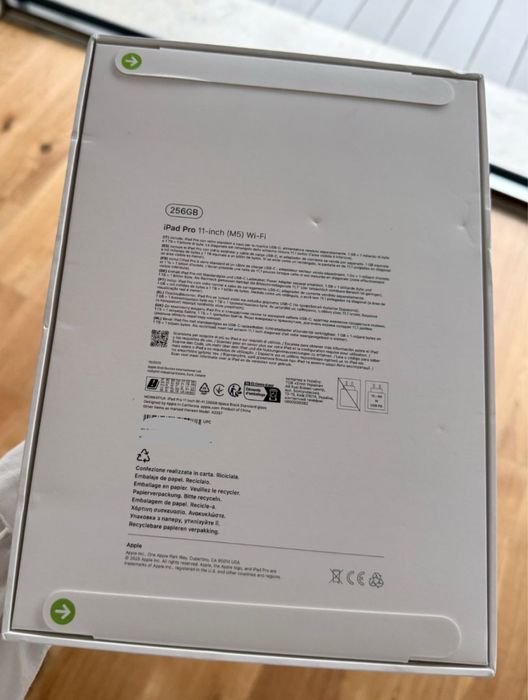 iPad Pro APPLE (11" 256 GB - Wi-Fi - Preto) | Novo| Selado |