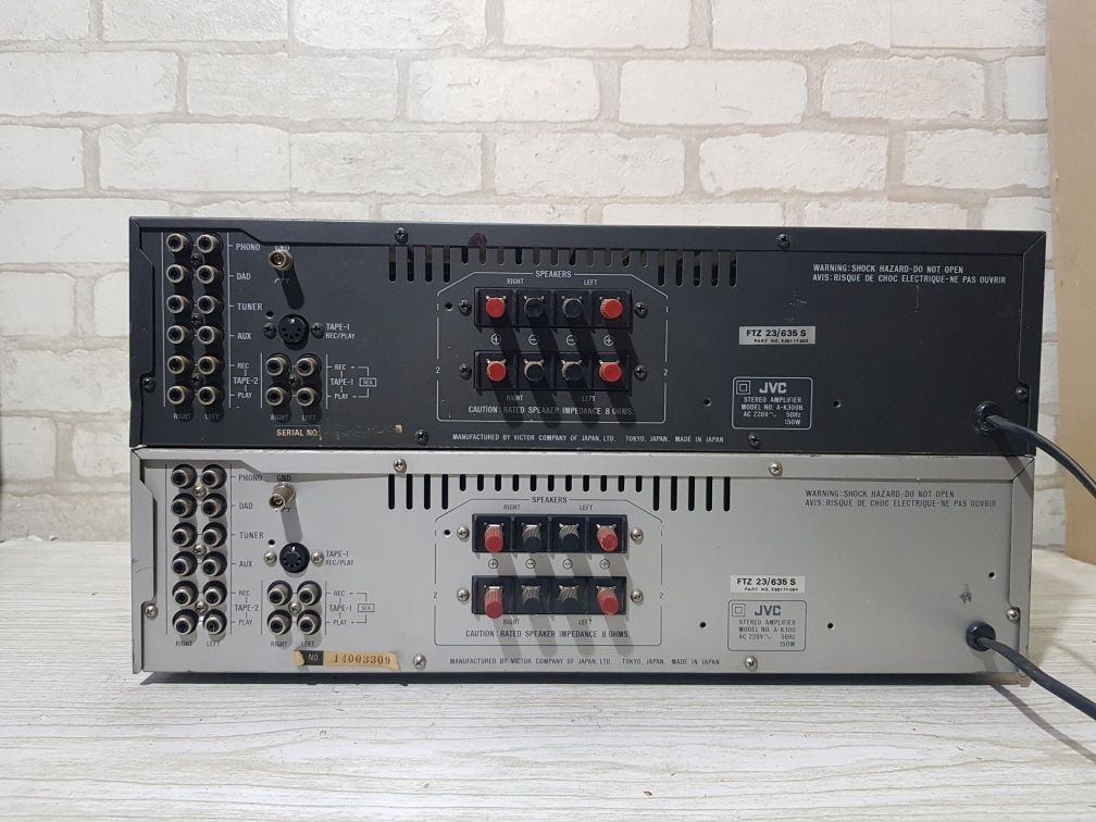 Стерео усилитель/підсилювач JVC AK300 8 Ом: 2x55 Вт б/у з Німеччини+1ч
