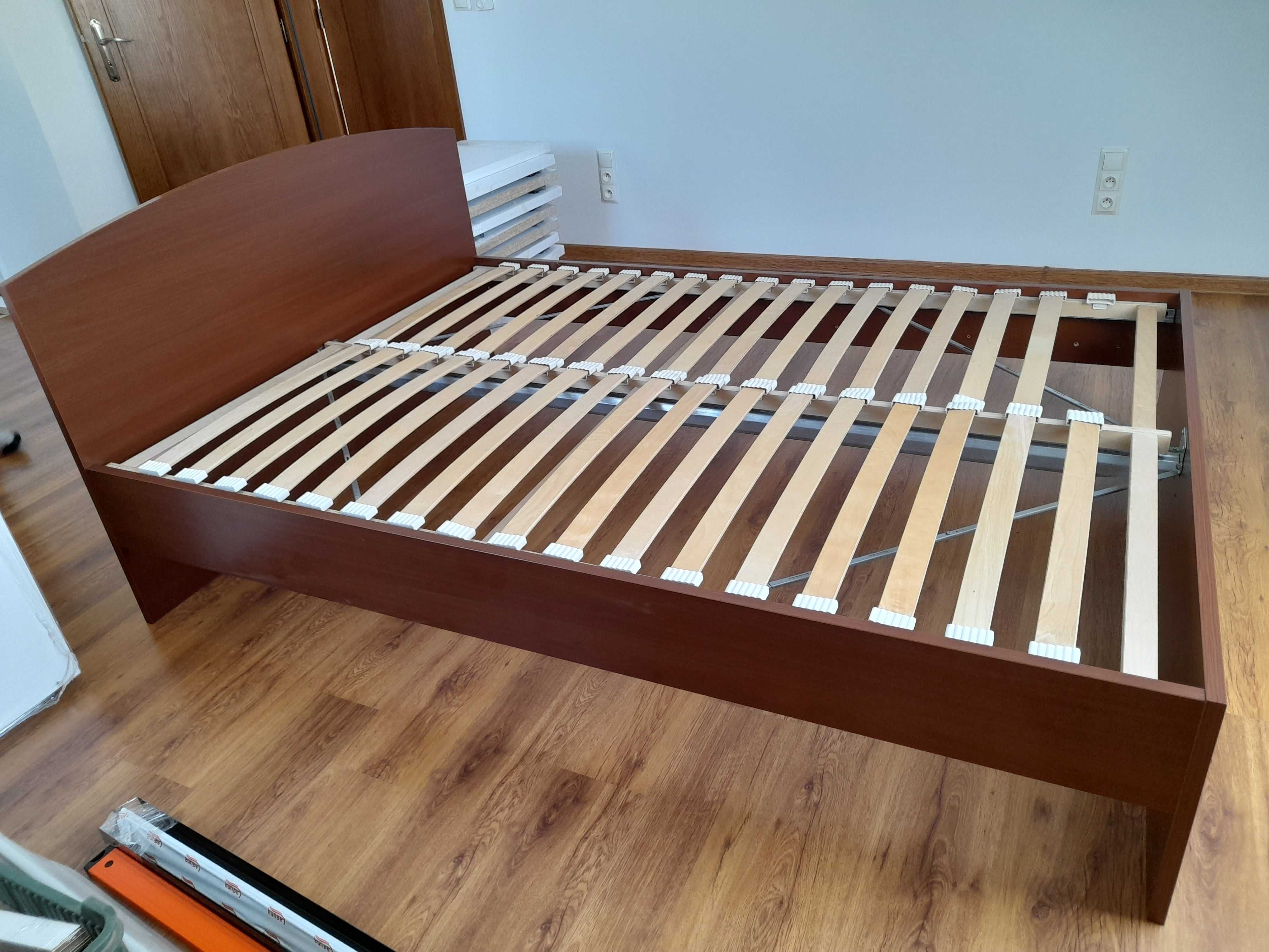Rama łóżka łóżko Ikea Ramberg ze stelażem 140x200