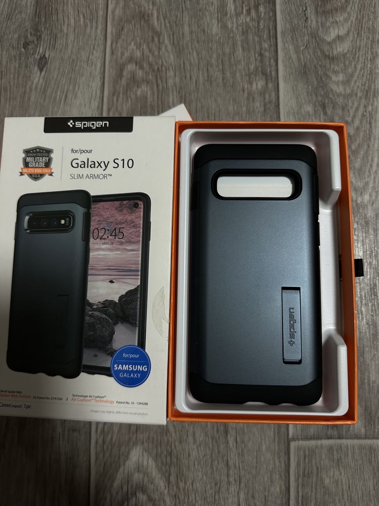 Spigen Slim Armor for Galaxy S10, чехол на самсунг S10