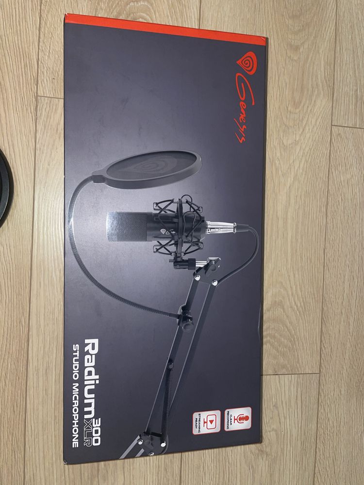Mikrofon studyjny genesis radium 300 xlr