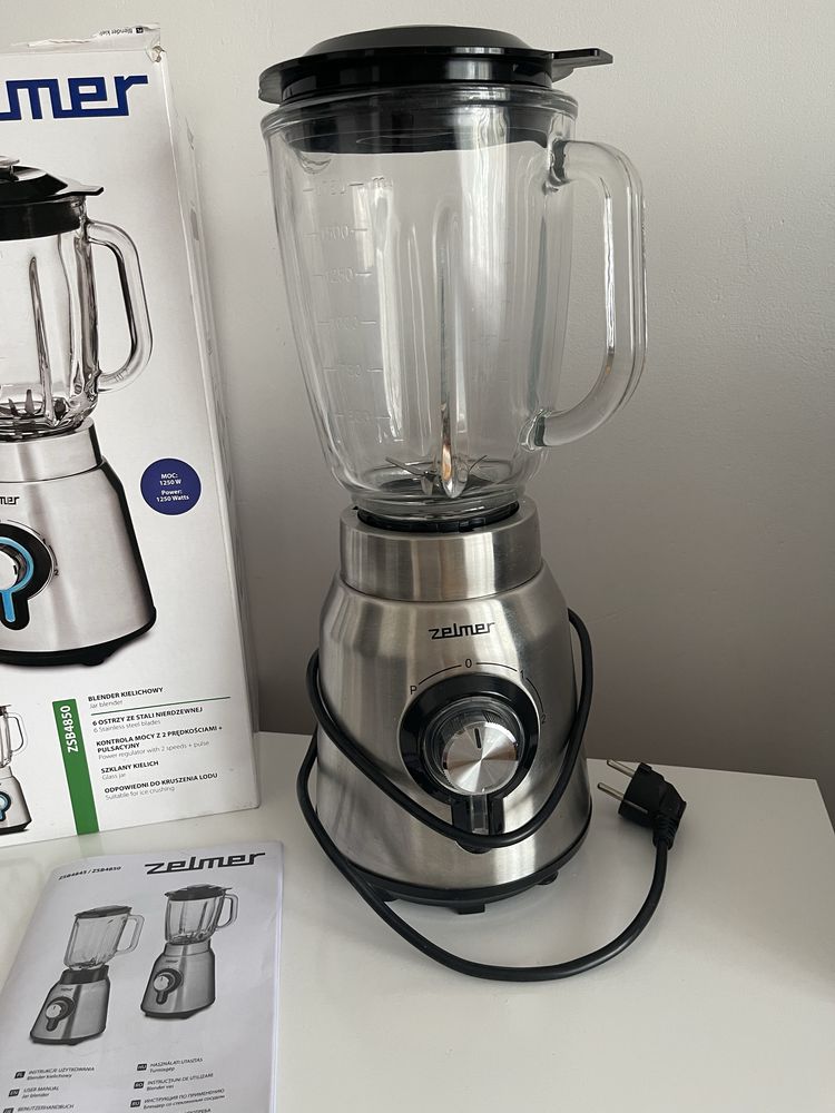 Blender kielichowy zelmer moc 1250W super stan! Nysa ODBIÓR OSOBISTY