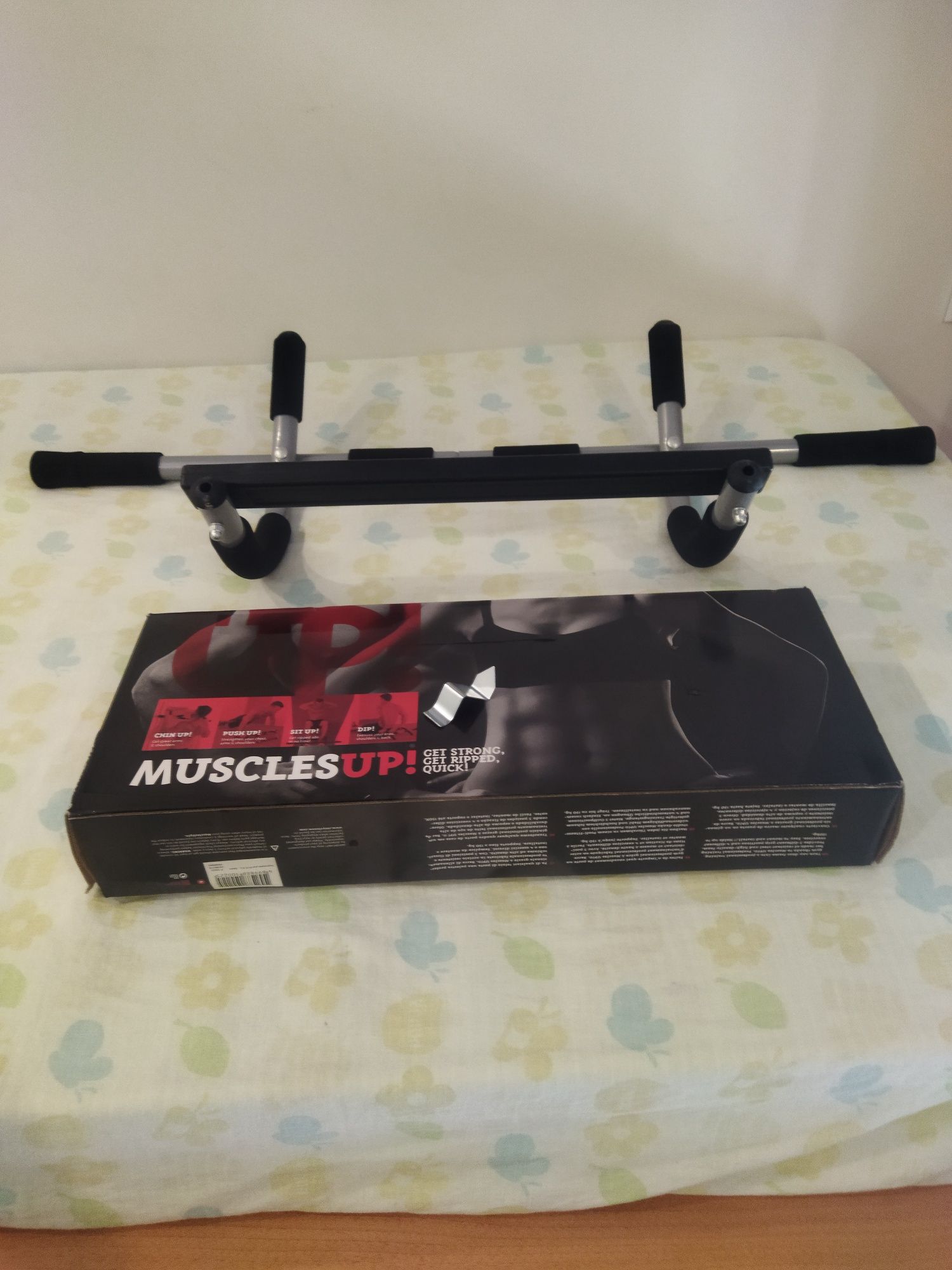 Barra de treino Muscles Up nova