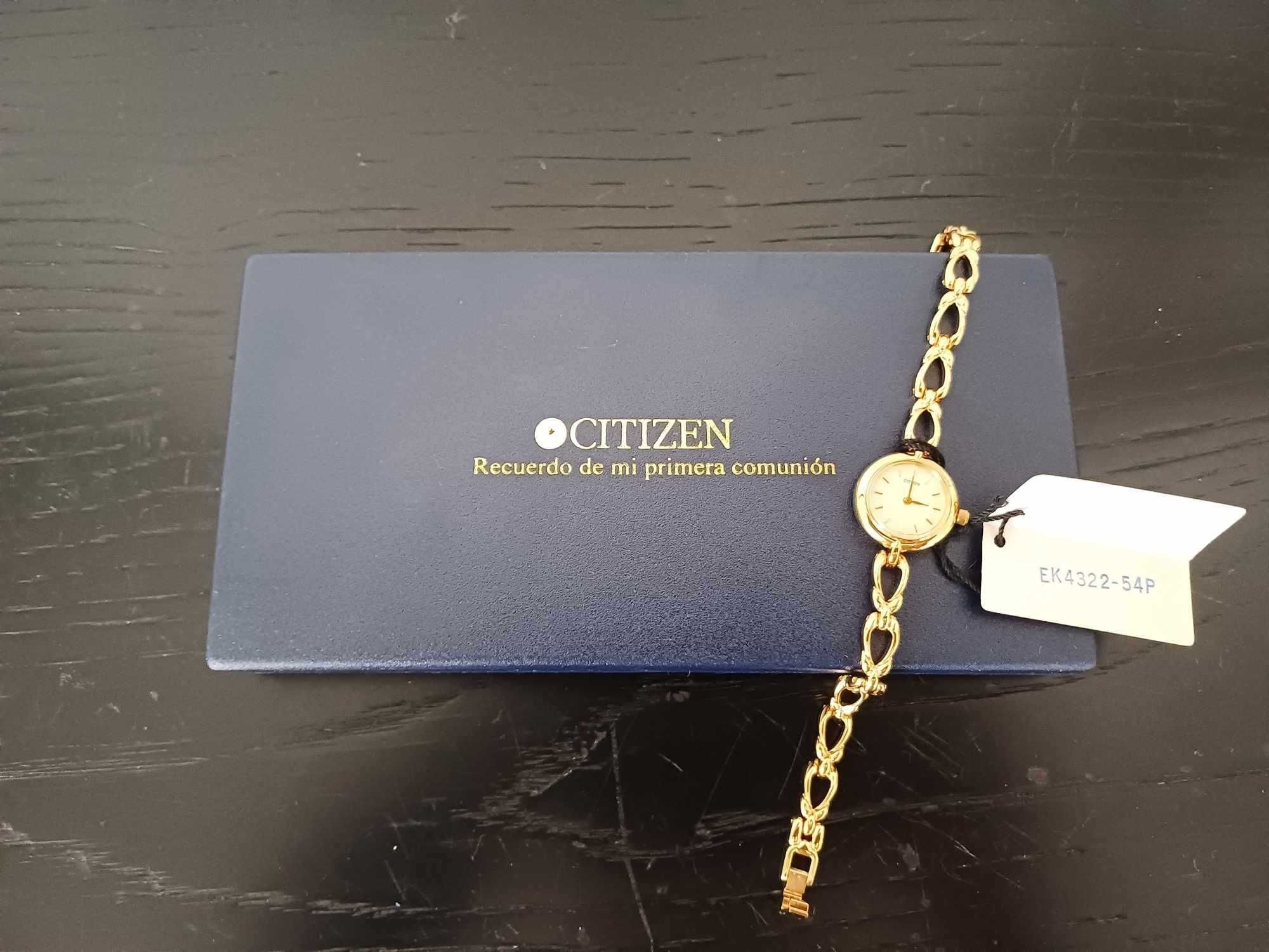 Relógio de Pulso (Citizen EK4322-54P, Novo e Original)