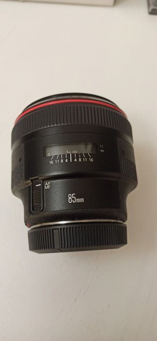 Obiektyw canon ef 85mm 1.2  L II USM