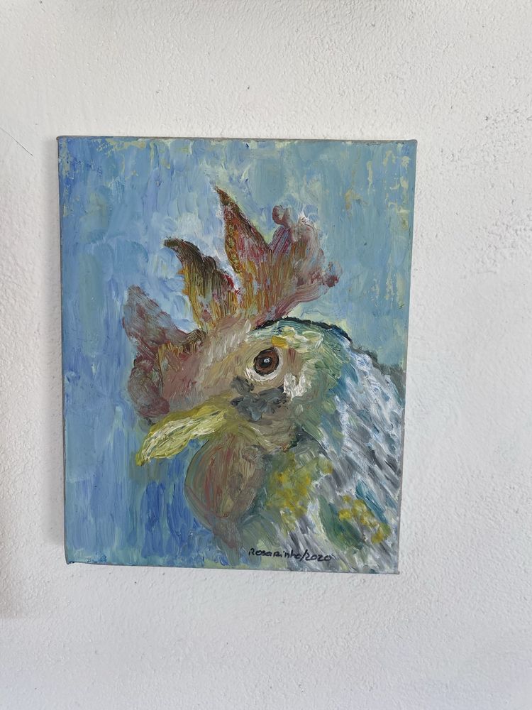 Quadro: Retrato de um Galo