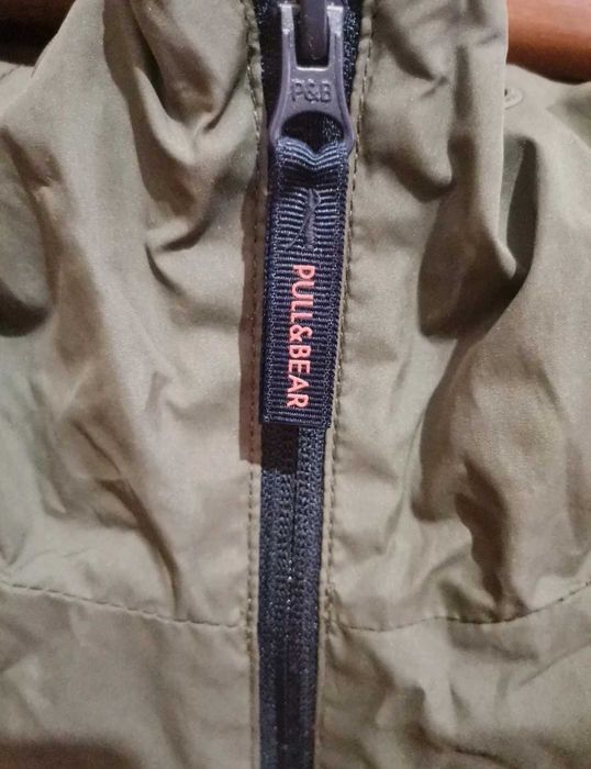 Casaco impermeável verde