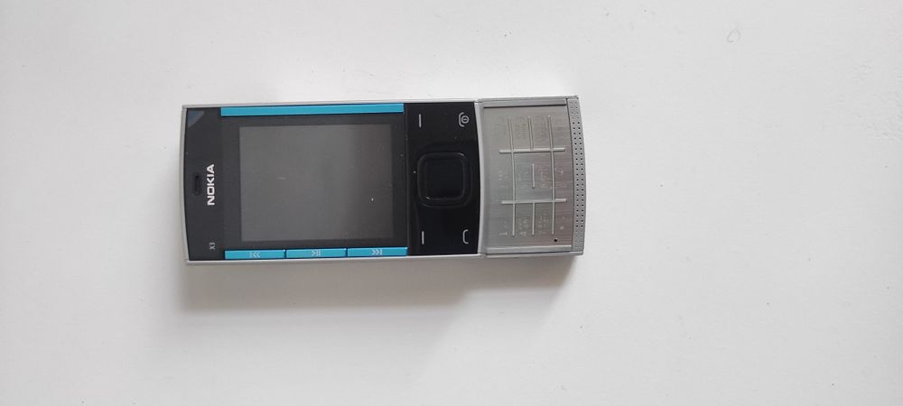 Nokia x3 00 Нокіа слайдер кнопковий сірий