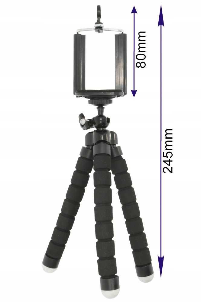 Giętki statyw tripod do telefonu