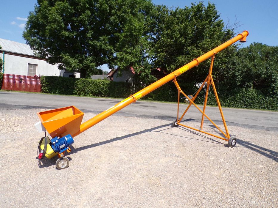 PODAJNIK/ PRZENOŚNIK ŚLIMAKOWY/żmijka do zboża fi140 ssąca/zasypowa