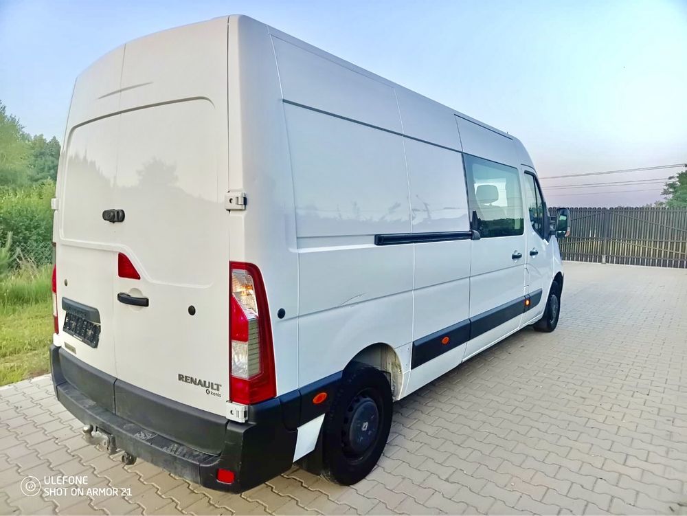 Wynajem Bus 7 Osobowy Doka L3h2 max Master III 19r Wolne Terminy