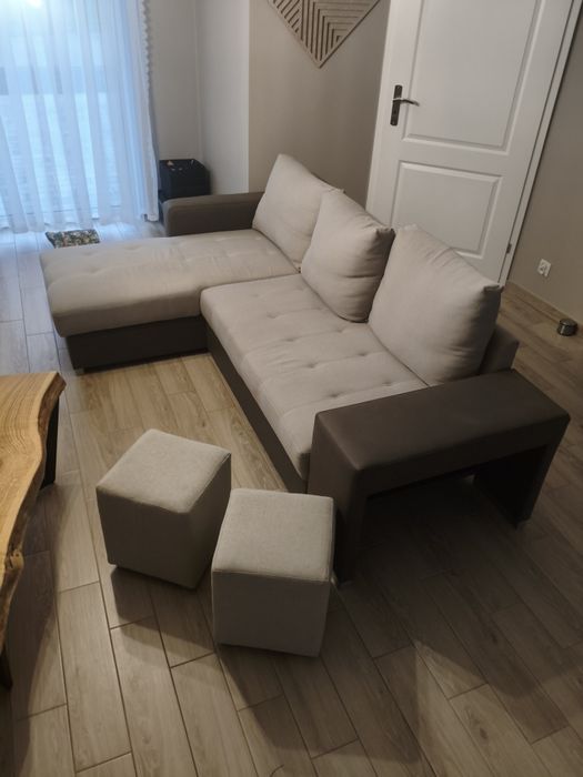 Narożnik z funkcją spania