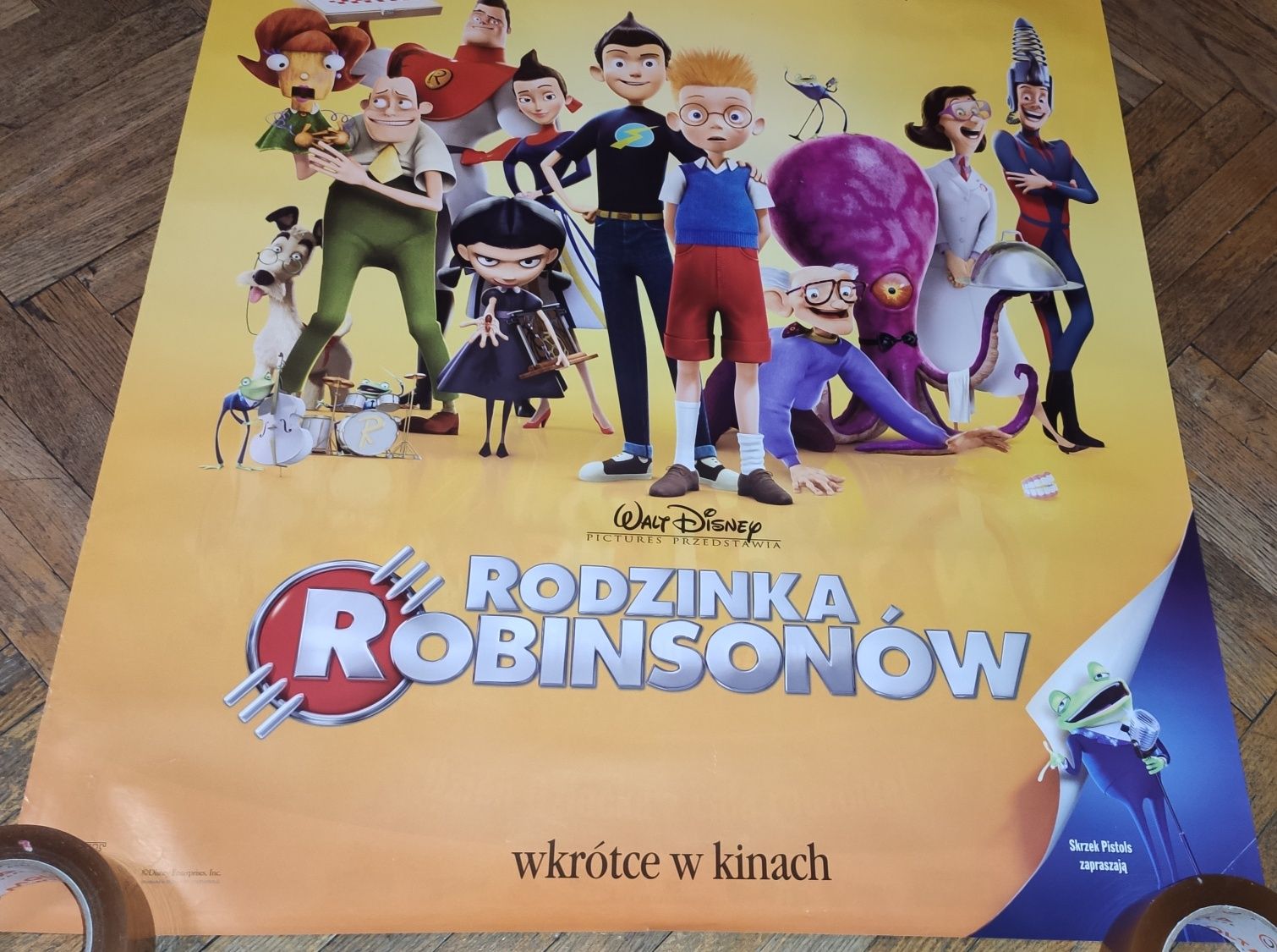 Rodzinka Robinsonów A plakat filmowy oryginalny