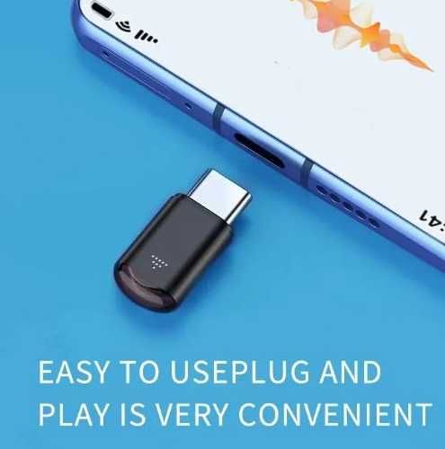 Uniwersalny pilot - sterowanie z telefonu urządzeniami - USB C -czarny