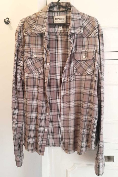 Camisa xadrez masculina