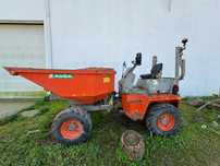 Dumper com balde rotativo