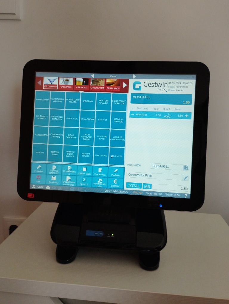Máquina Registradora Gestwin POS J150