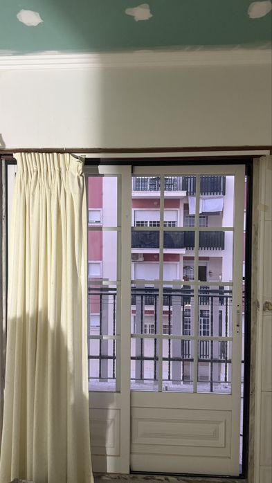 Janelas em alumonio, vidro duplo