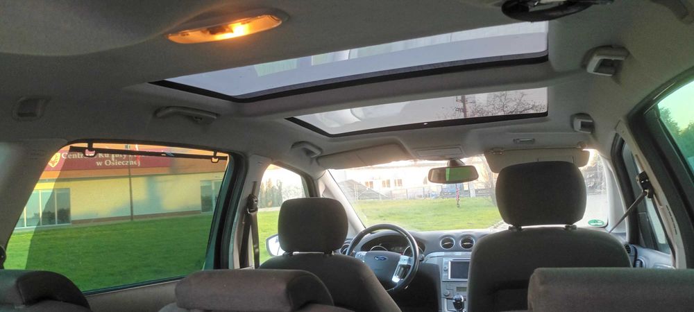 Ford S-Max 2,0 TDCI 140KM, Alu-felgi Panorama Bezwypadkowy Klimatronik