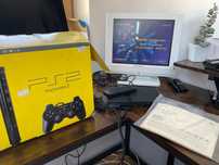 Playstation 2 Slim fabryczny komplet