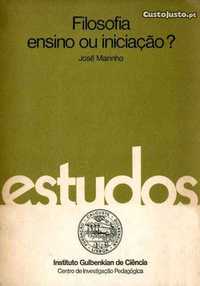 Raro Livro de estudos "Filosofia ensino ou iniciação" de José Marinho