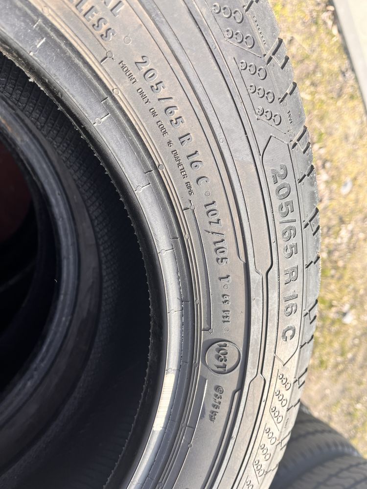 Шини 205/65 r16c Continental ContiVanContact 200 резина бу літо