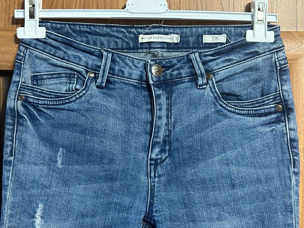 Reserved spodnie jeansy damskie r. 36 Slim