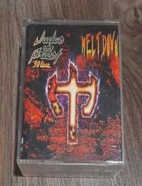 Podwójna kaseta magnetofonowa Judas Priest 98' live Meltdown, stan bdb