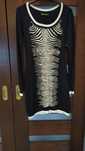Sweter tunika sukienka Roberto Cavalli M zebra
