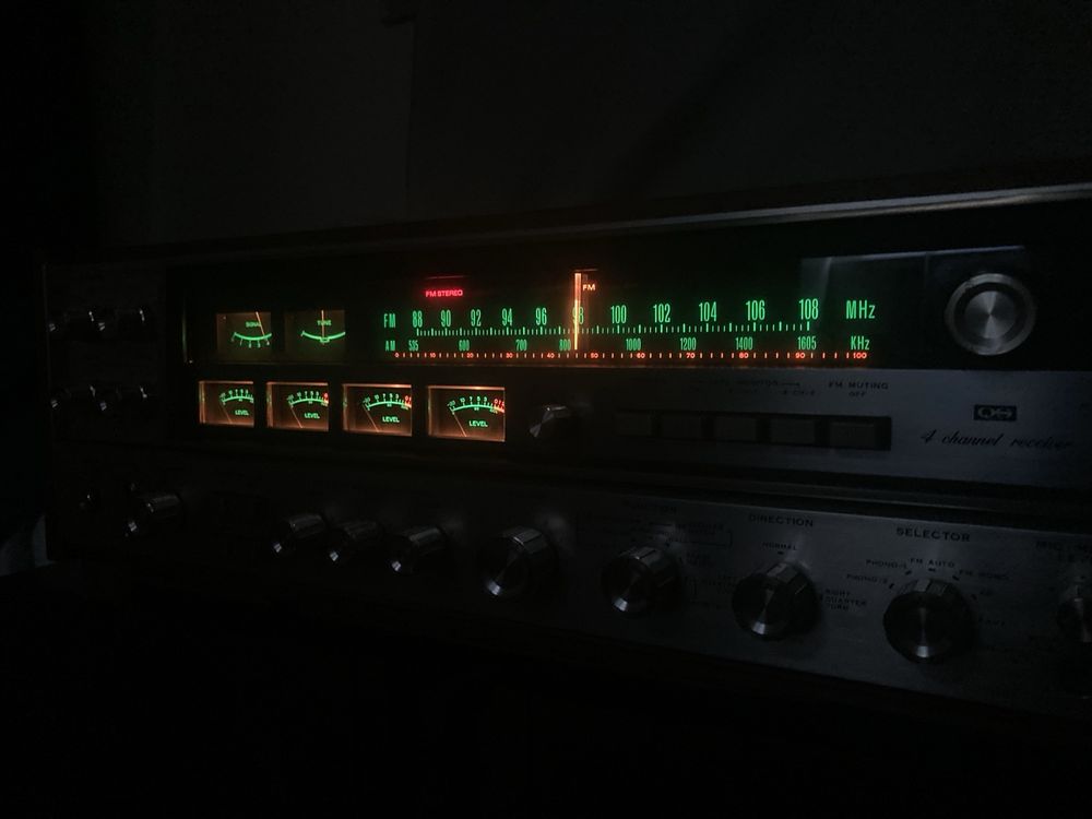 Sansui QRX 7500 amplituner I właściciel.