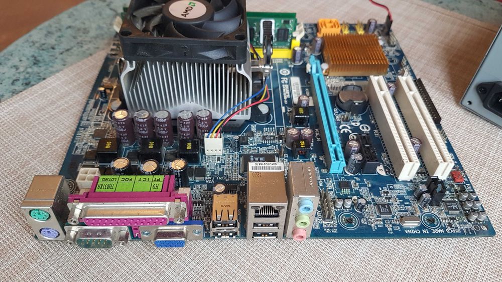 płyta główna, procesor, ram,