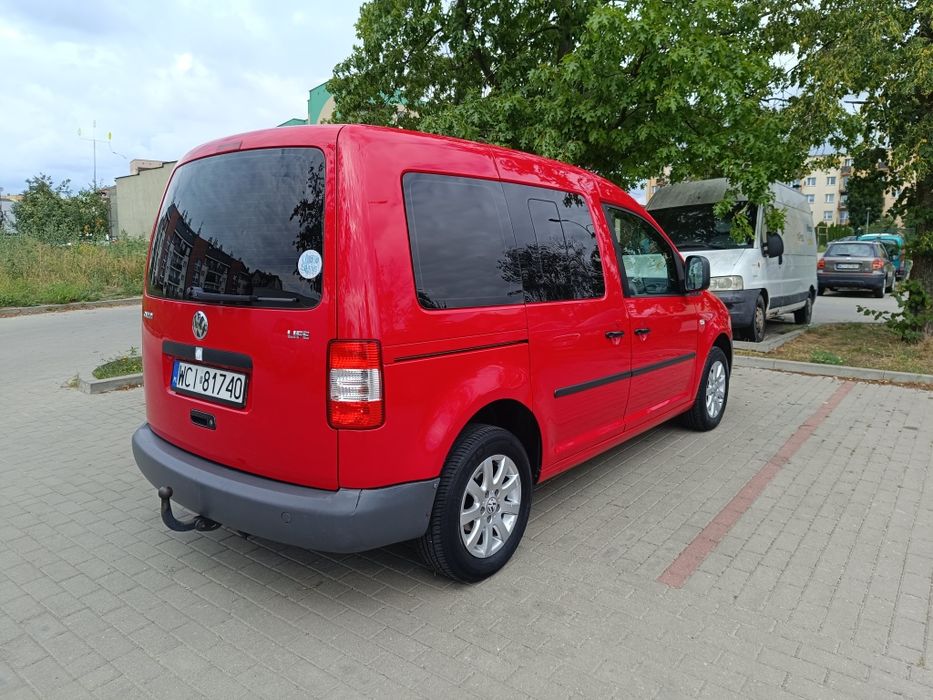 VW Caddy 1,4 benzyna + gaz //klimatronik//