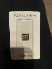 Yubikey 5 nano nowy