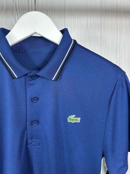 Lacoste Sport поло з красивим дизайном Оригінал! Розмір М