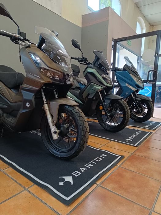 Duży Skuter Barton X TRAIL 125 Na Prawko B lub A1 Piękny i Nowoczesny