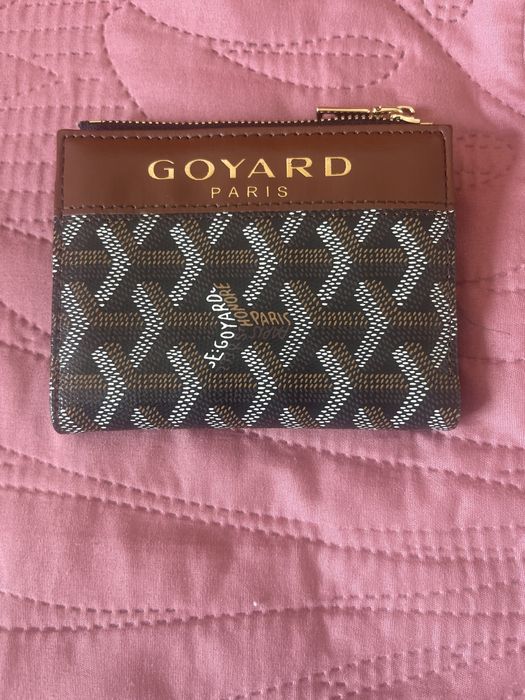 Carteira castanha goyard