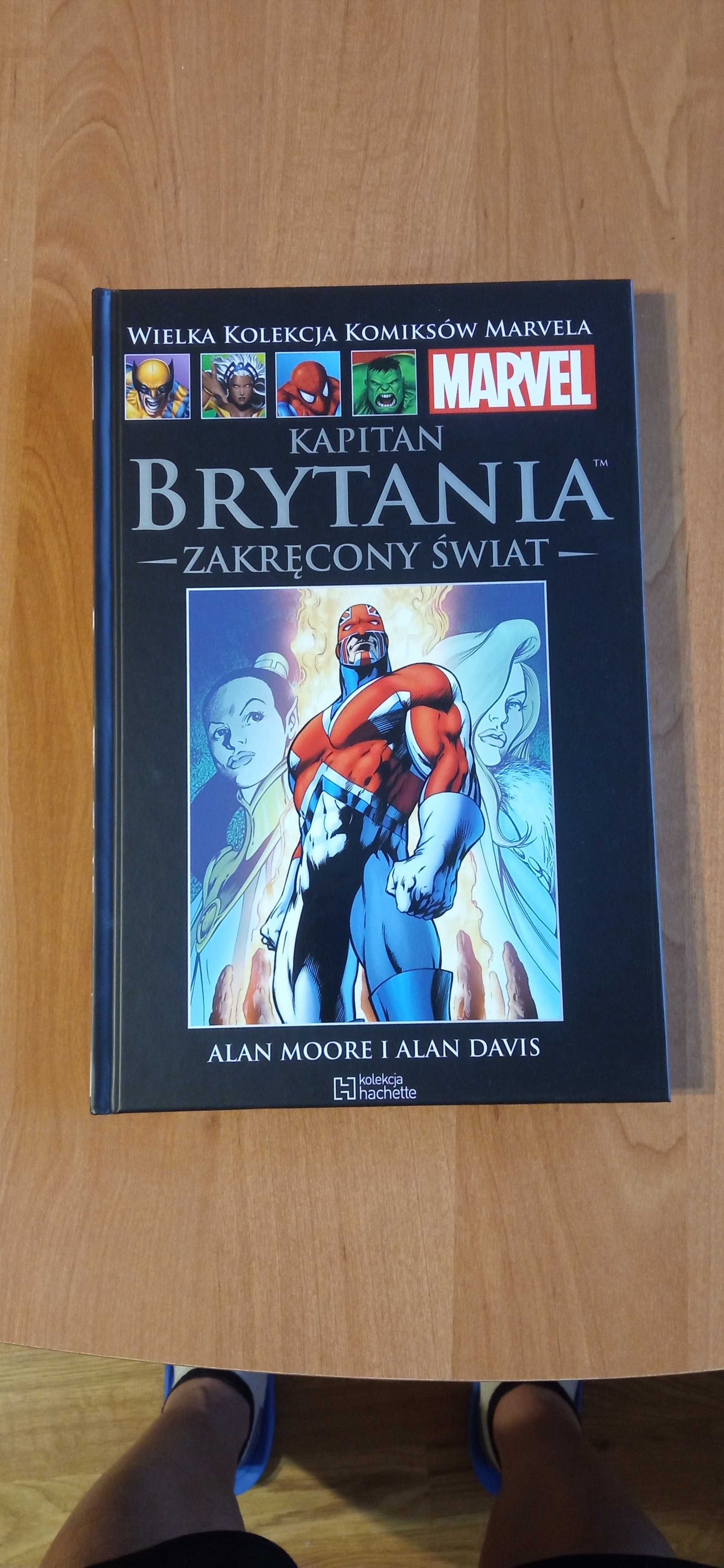 "Kapitan Brytania: Zakręcony świat" Wlk Kol Komiksów Marvela nr 128