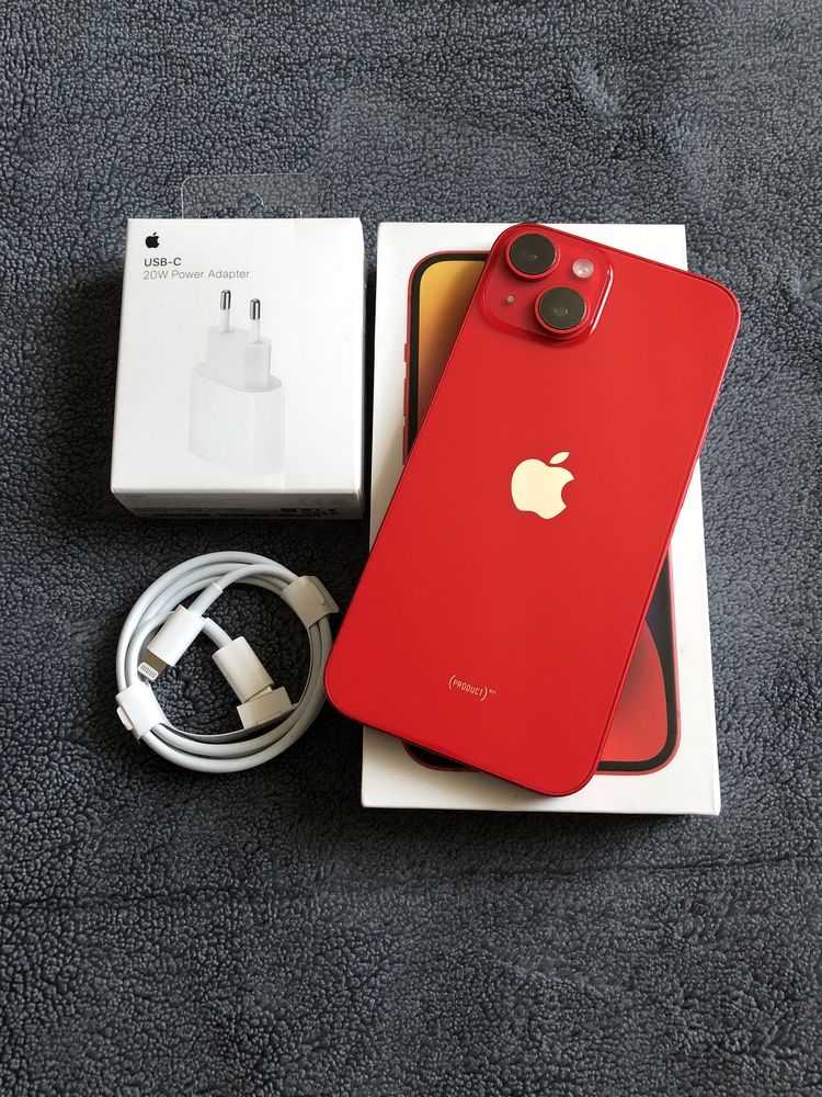 iPhone 14 - 128GB - Czerwony - 95% Baterii