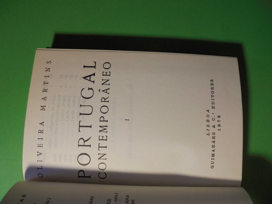 Martins (Oliveira);Portugal Contemporâneo-2 Volumes (Completo)