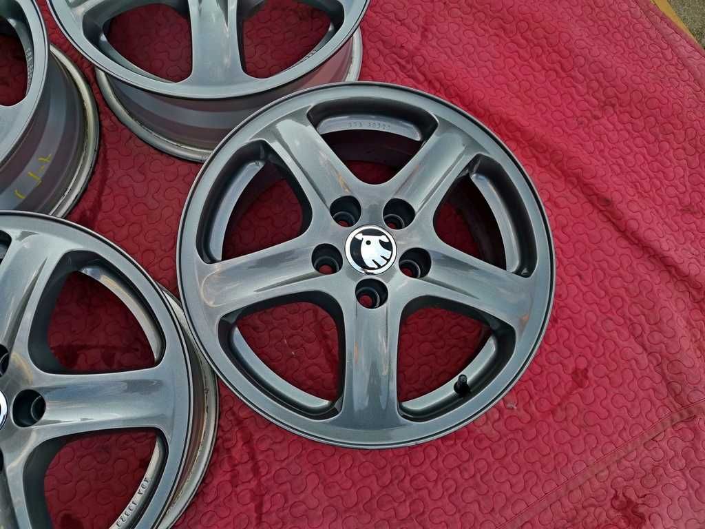 ALUFELGI 15' SKODA Scala FABIA KAMIQ - ET38 - 5x100 - j.NOWE