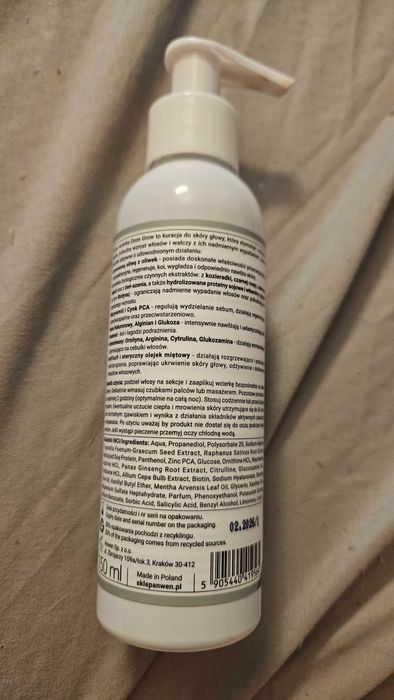 Wcierka na porost włosów Anwen ozon grow