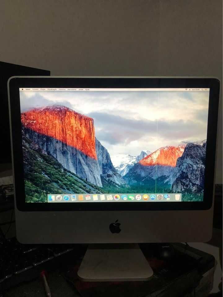 Imac de 2008 a funcionar